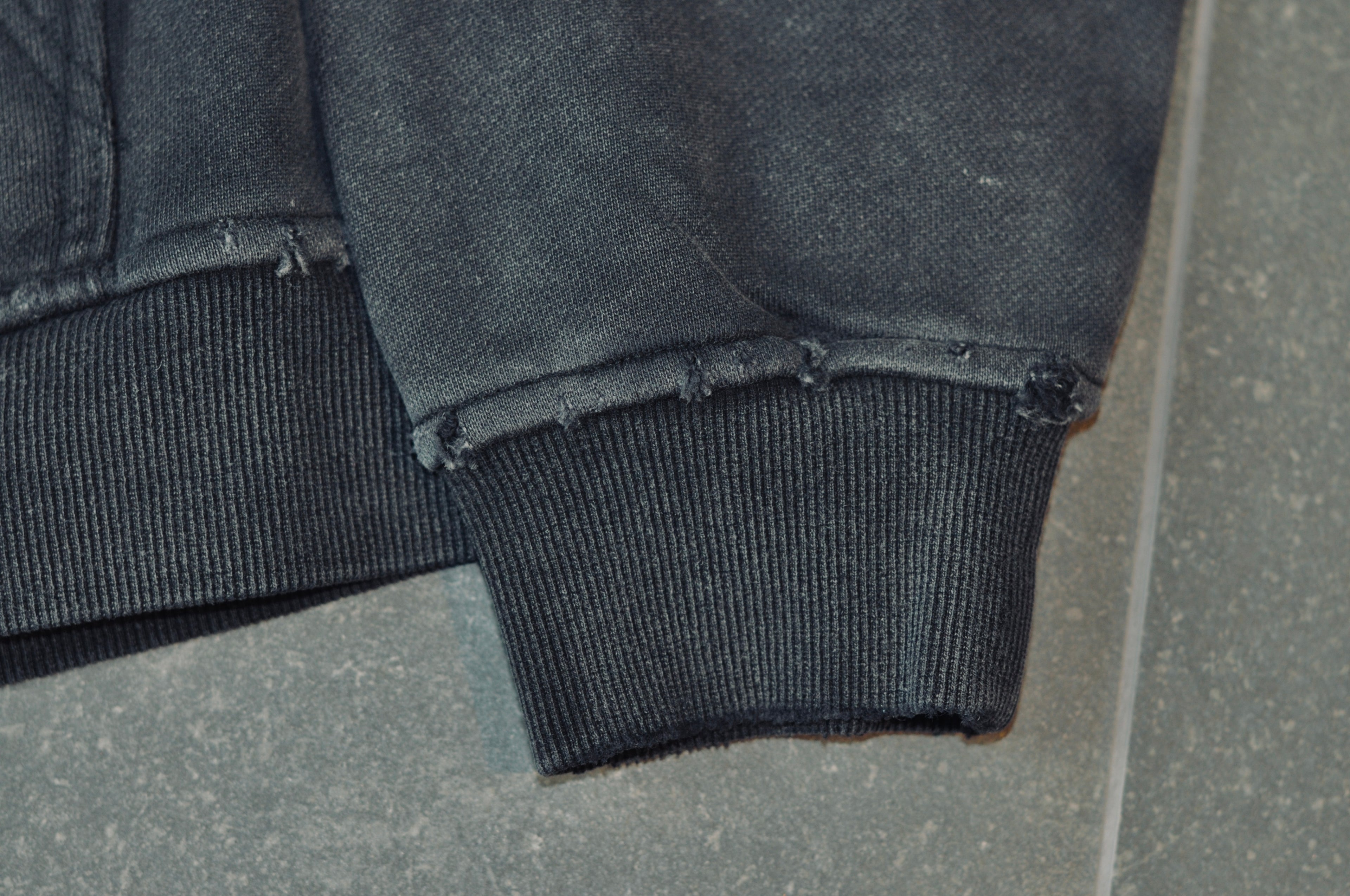 Washed Black Hoodie