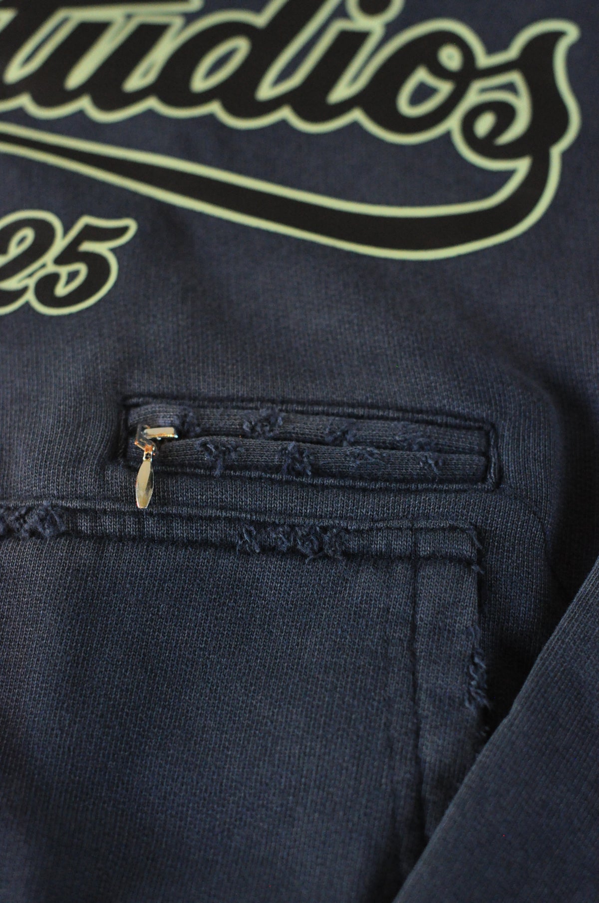 Navy Zip Hoodie